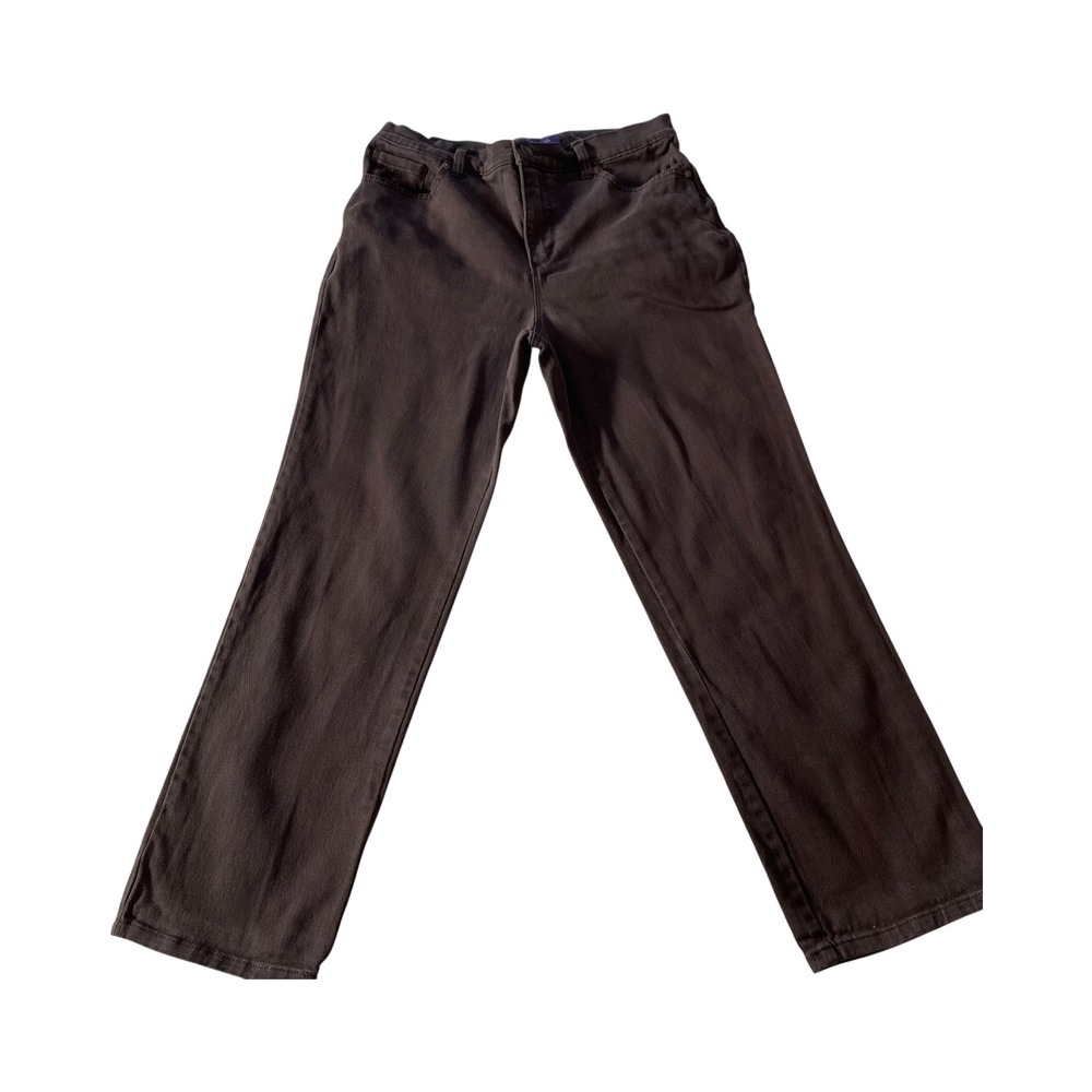 Vanderbilt‎ Amanda Petite Size 10 Brown Casual Pants Comfort Fit